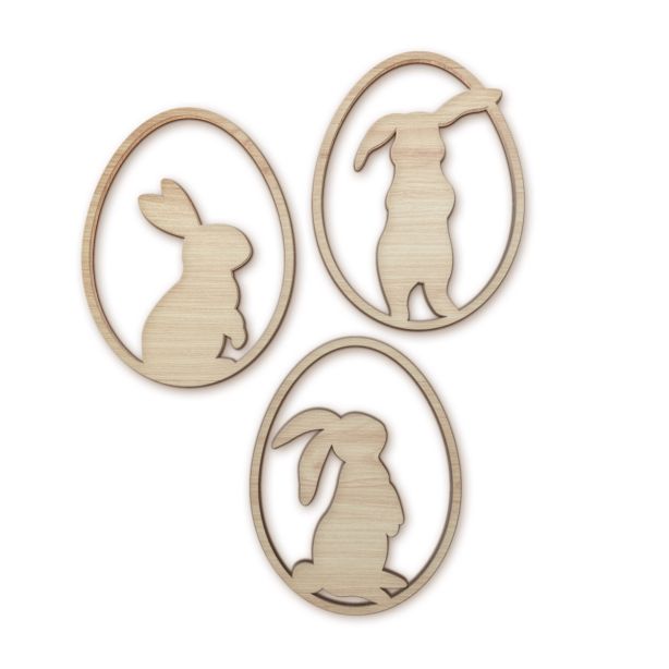 Set Aufhänger Osterhasen