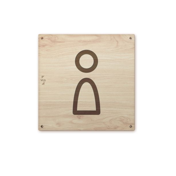 Schild Damentoilette