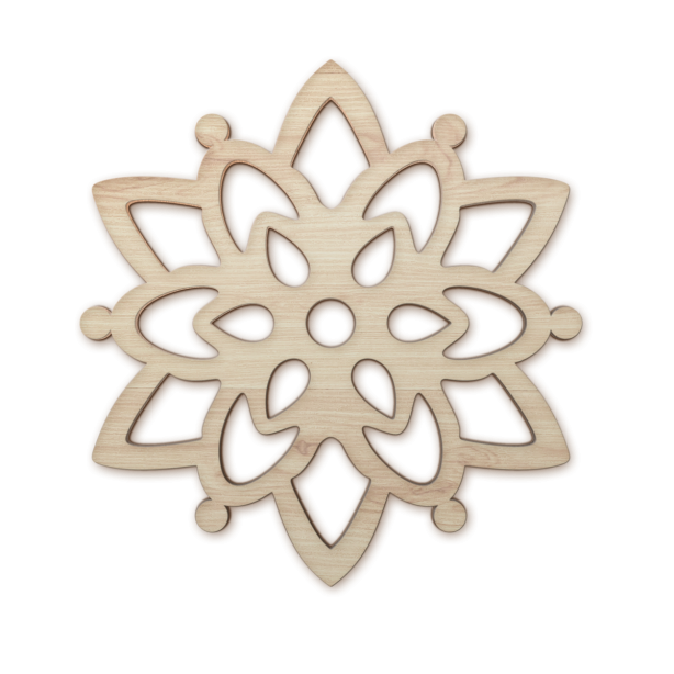 Stern Blütenornament