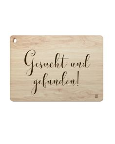 Postkarte "Gesucht und gefunden"