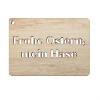 Postkarte "Frohe Ostern, Hase"